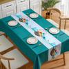 Lulu Gaosheng Tablecloth Wind Waterproof, Oil-Proof And Anti-Scalding Pvc Tablecloth Atmosphere Coffee Table Cloth