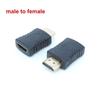 Hdmi-Compatible Male To Female Straight Adapter Cable Female Black Connector Adapter For Hdtv Full 1080P Camcorder