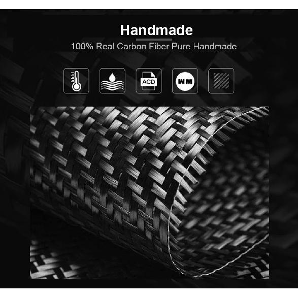 4pcs Carbon Fiber For BMW G30 5 Series 2018- Car Rear Seat Vanity Mirror Frame Trim Interior Sticker Accessories