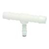 Plastic T-reducer Hose Fitting 6 Mm X 4 Mm X 6 Mm