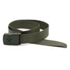 Waist Belt Unisex Slim Smooth Automatic Buckled Nylon Belts Waistband Apparel Accessories For Men Women