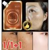 Collagen Luxury Sebum Soaking Gold Peel Off Pack Pore Shrinking Whitening Spot Care Wrinkle Improvement, 100mlx1