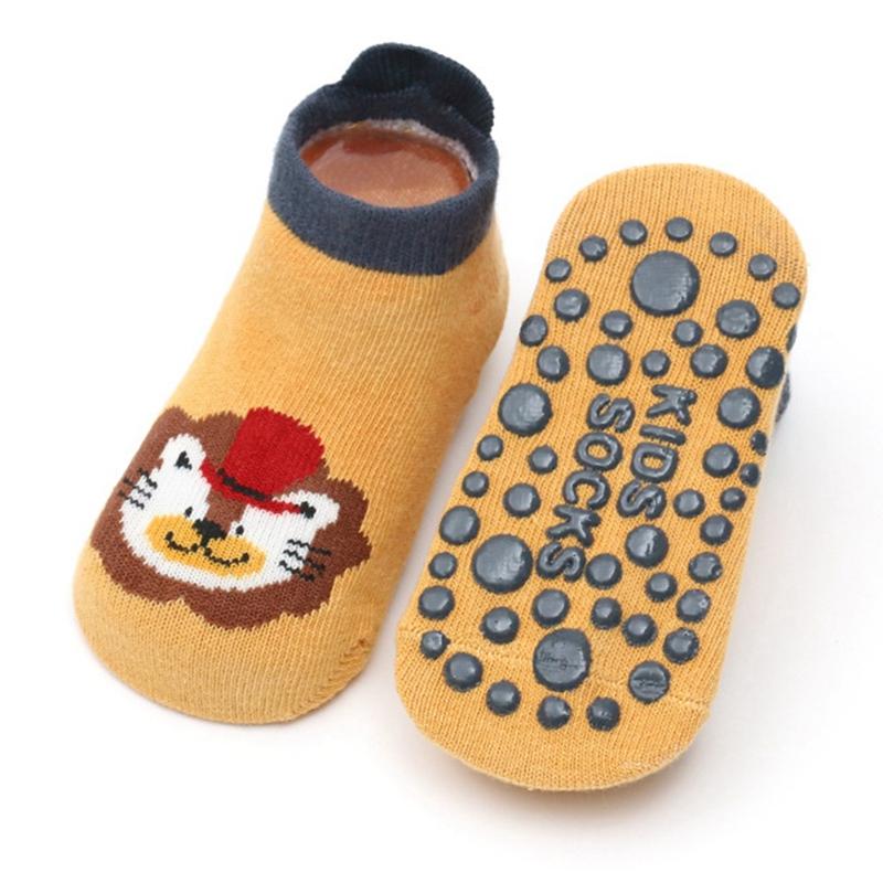 Baby Anti Slip Cartoon Short Socks Glued Sole Floor Socks Kids Socks