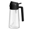 Olive Oil Dispenser,2 In 1 Oil Sprayer for Cooking,470ml Oil Spray Bottle with Pourer, Food-grade Oil Dispenser and Oil Sprayer