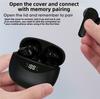 New Wireless TWS Low Latency Touch Digital Display Gaming 5.1 Bluetooth Headset
