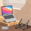 For Adjustable Laptop Stand Foldable Aluminum Alloy Notebook Stand Base Portable Non-slip Raising Cooling Support Laptop Bracket