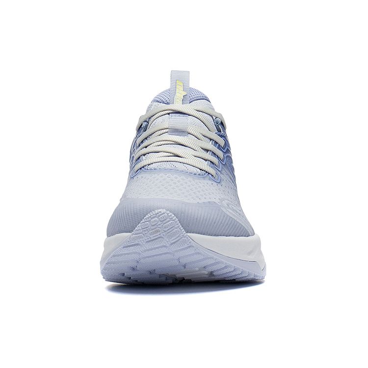 Li Ning Eazgo Comfortable Shock Absorption Low Top Running Shoes Women Sneakers Blue Gray ARES024-2