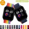 20mm 22mm Band for Amazfit GTS 4-3-2 Mini Strap GTR 2/2e Nylon Loop Belt Bracelet Correa Amazfit Balance Bip 5 3 Pro Pace Strap