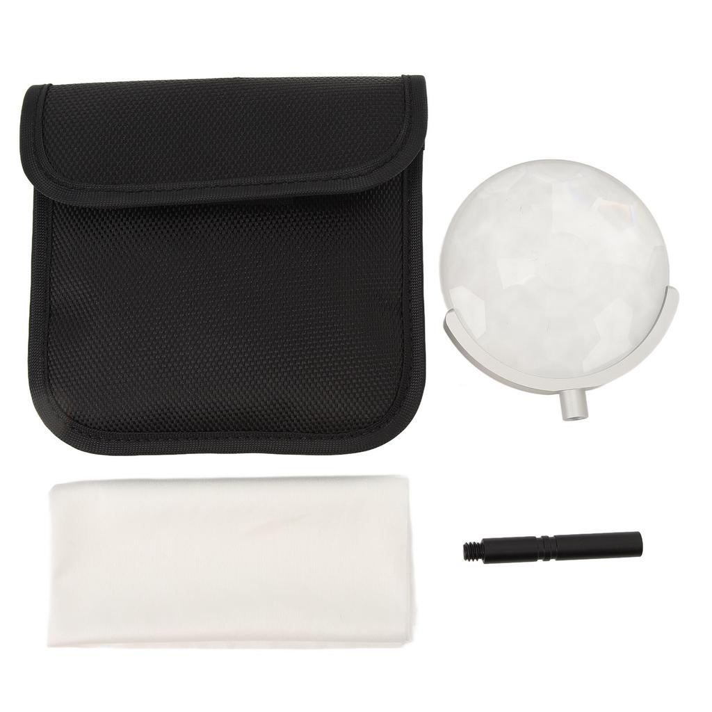 Glass Prism Filter Handheld 77mm Kaleidoscope Prismatic Effect Filter for Photography Accessories