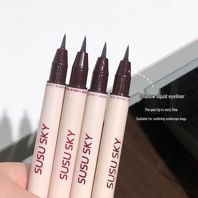 SUSU SKY Dual-Headed Highlight & Outline Aegyo Sal Pen - Glitter Eyeliner & Shadow