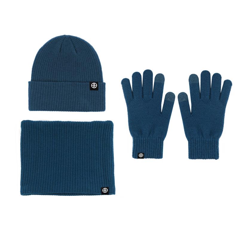Windproof Warm Knitted 3-Piece Set