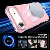 For iPhone 17 Case Compatible with MagSafe Small Wavy Edge PC+TPU Phone Cover