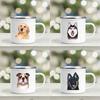 Cute Dogs Printed Enamel Mugs Personalized Mug Beer Camping Cup of Coffee Cups Unusual Tea Cup Friends Cups To Sublimate Cupshe