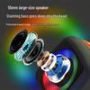 Mini Cannon Bluetooth 5.2 Wireless Speaker with Big Volume, Breathing Light, Outdoor Portable Subwoofer