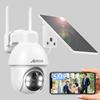 ANRAN 5MP Resolution PTZ Omnidirectional Security Camera with Alexa Outdoor 5MP Wireless Surveillance No Power Supply or Installation Network 5DBi