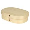 Gokusho Magewappa Bento XL Size Made In Natural Single Tier Box, (1200ml), Japan, Cedar, Round,