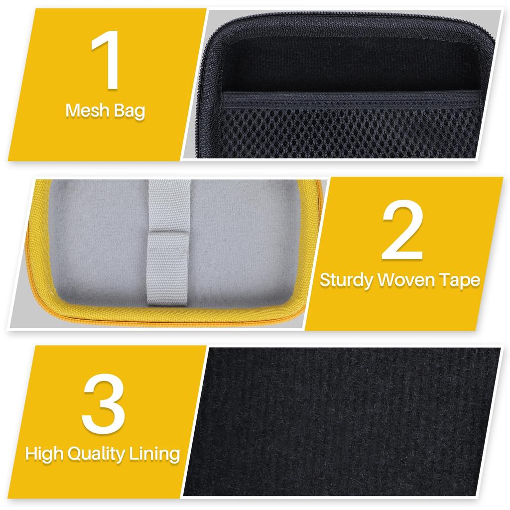 Compatible with Lebakort Protective Storage Case for Kodak Mini 2 Retro KODAK Mini Shot 2 Retro Smartphone Printer Instant Printer Instax Printer