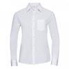 Russell Collection Womens/Ladies Poplin Easy-Care Long-Sleeved Shirt