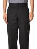 Dickies 85283 Loose Fit Double Knee Work W31L30 Pants, Black, [Used]