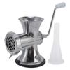 Manual Meat Grinder Silver Suction Cup Type Meat Mincing Machine Aluminum Alloy Sausage Filling