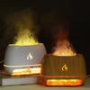 Flame Fire Salt Rocks Diffuser Humidifier Wood Grain Simulation Oil Humidifier Aromatherapy Machine
