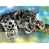 5D DIY Diamond Painting Leopard Embroidery Mosaic Cross Stitch Rhinestone Decoration