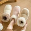 Winter Home Slippers For Men House Shoes With Fluffy Eva Waterproof Indoor Male Slipper High Quality Cotton Sandals Anti-Slip