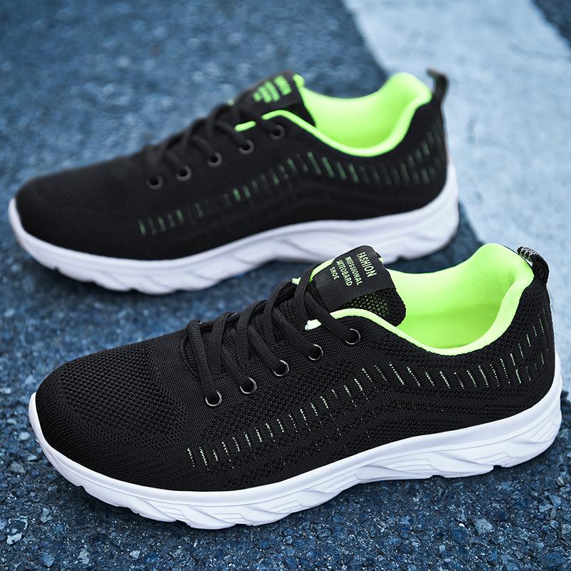 New Men's Spring and Autumn Large Size Breathable Casual Sports Shoes Designer Flat Comfortable Lightweight Men's Shoes