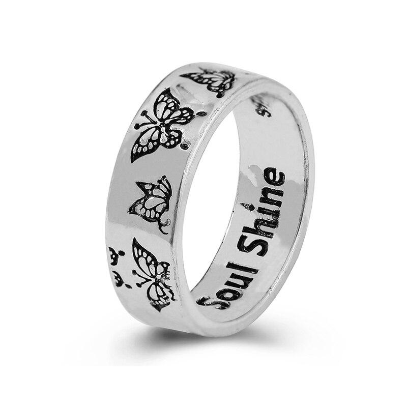 iF ME Silver Sun Moon Rings Alloy for Women Trendy Couple Lover Opening Ring Simple Round Party Fashion Jewellery