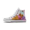 Chuck Taylor All Star Canvas Удобные Универсальные Высокие Детские Холщовые Кеды Белый Мультиколор Детские Кроссовки A00388C