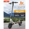 Original Kukirin A1 Electric Scooter from EU Warehouse, 800W Motor, 48V13Ah Battery, Max Speed 45KM/H, Range 45KM, 10 Inch Tires
