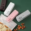 2 In 1 Heat Sealer with Cutter USB Rechargeable Portable Handheld Bag Heat Vacuum Sealer Resealer Machine Food Sealing Machine