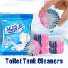 Toilet Tank Cleaners Rose Fragrance Toilet Bowl Cleaner - Stain Tank Drain Deodorizer, Remover And Freshener, Tablet U8U3