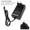 100-240V Portable Multifunction 25V DC Li-ion Charger Support US / EU Power Source