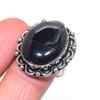 Banded Agate Gemstone 925 Sterling Silver Jewelry Ring Size 8.5
