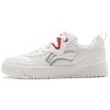 Li Ning Common 80s Comfortable Versatile Lightweight Durable Skate Shoes Men Sneakers White AGCU007-1