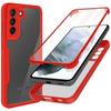 Case - BOOLING - for Samsung S21 Plus - Red - 360° Protection - Anti-Scratch