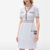 New FILA Short Sleeved Dress Women's Standard White F11W221313F-WT