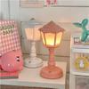 Vintage LED Desk Lamp USB Rechargeable Mini Street Lamp Design Night Light Student Dormitory Cute Bedside Table Lamp Kawaii Room