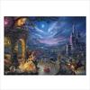 Tenyo In 2000 Piece Jigsaw Puzzle Disney Thomas Kinkade Beauty and the Beast Beauty and the Beast Dancing In the Moonlight Special Art Collection with
