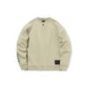 Li Ning Badfive Basketball Series Sports Casual Crewneck Sweatshirt Men Sweatshirt Khaki AWDQ751-1