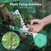 Stainless Steel Plant Branch Hand Tying Machine Set Binding for Vegetables Grape Vines Tapener Bonsai Garden Pruning Tools