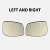 Wide Angle Exterior Left & Right Side View Rearview  Mirror Glass For Toyota Camry XV40