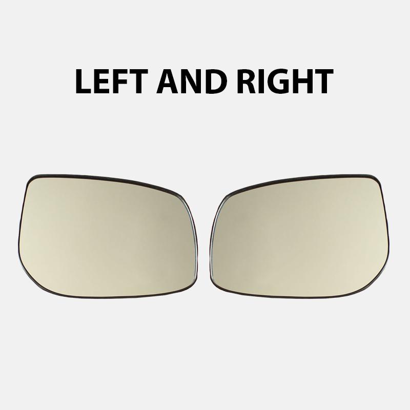 Wide Angle Exterior Left & Right Side View Rearview Mirror Glass For Toyota Camry XV40