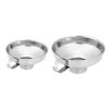 Stainless Steel Wide Mouth Canning Funnel Hopper Thick Salad Dressing Funnel Wide-Mouth Can for Oil Wine Kitchen Cooking Tools