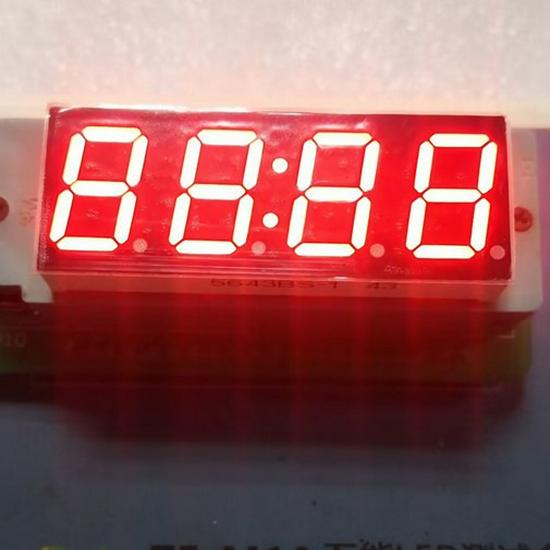 0.56" 4-Digit LED Display: 5643BS Common Anode/5643AS Common Cathode