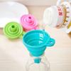 Kitchen Tool Food-Grade Folding Silicone Funnel Liquid Dispensing Mini Funnel
