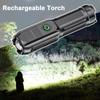 Portable Mini Rechargeable Torch, 3 Modes, USB Rechargeable Torch, Mini Portable LED Light For Camping Emergency