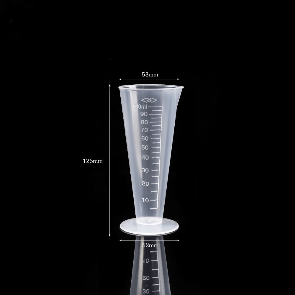 Transparent Plastic Corrugated Cup 25/50/100/250/500ml Measuring Jugs Seasoning Measuring Cup