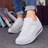 Women Sneakers  New Breathable Vulcanize Shoes Waterproof Wedges Platform Woman Sneaker Leather Casual Shoes  Mujer